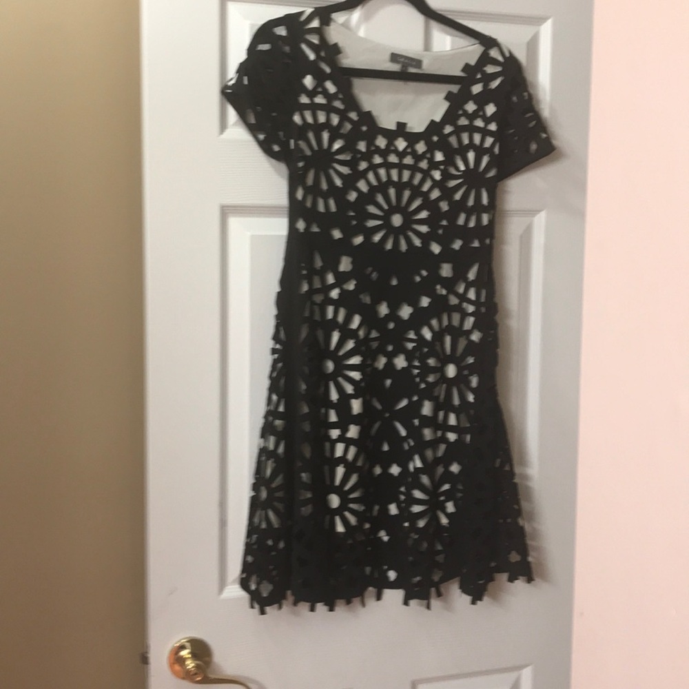 Garcia new with out tags flowy sz S black white